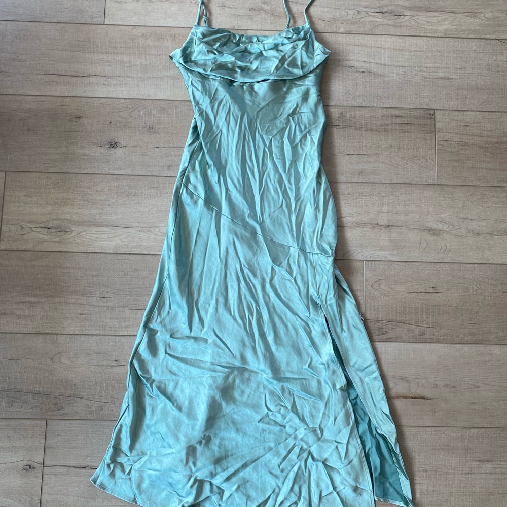 Billy J Celina Midi Dress in Color Sage